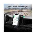 UGREEN Waterfall Suction Cup Phone Mount LP405 – 360° Rotation | Universal Car Phone Holder for Navigation