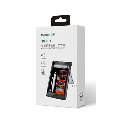 UGREEN 38-in-1 Aluminium Screwdriver Set CM372 – Precision Bits for Laptops, Phones & Electronics | IT Repair Kit