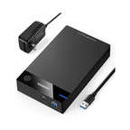 UGREEN 3.5" Hard Drive Enclosure US222 – USB 3.0 | Access Old HDDs as External Drives for Data Recovery