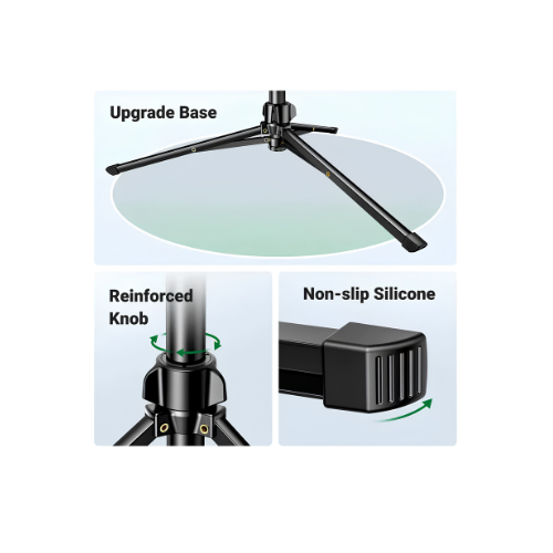 UGREEN Selfie Stick Tripod with Bluetooth Remote – Extends to Full Stick, Converts to Mini Tripod | For Content Creators