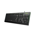 Rapoo NK1800 Spill-Resistant Wired USB Keyboard – Full-Size with NumPad | Budget Office Keyboard Kenya