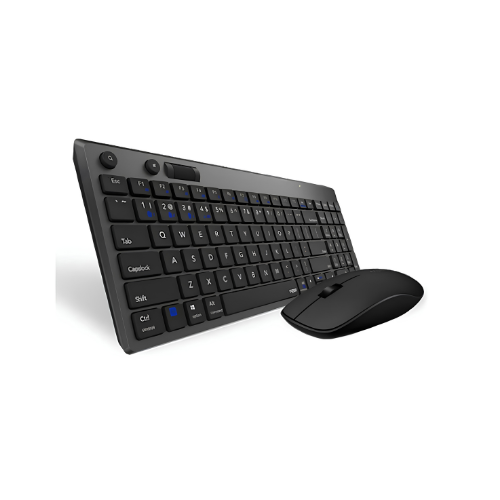 Rapoo 8110M Multi-Mode Wireless Keyboard and Mouse Combo – Bluetooth + 2.4GHz | For USB-C Laptops & Tablets Kenya