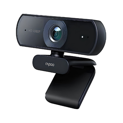 Rapoo C260 1080p HD Webcam – Dual Noise Reduction Mic | Budget Webcam for Online Classes & Remote Work Kenya