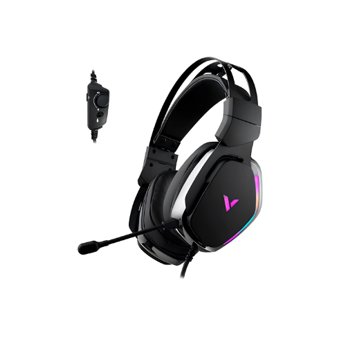 Rapoo VH710 USB Gaming Headset – 7.1 Virtual Surround, Noise Reduction Mic | For Gamers & CS Students Kenya