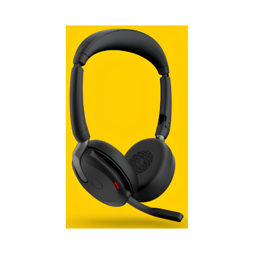 Jabra Evolve2 65 Flex Wireless ANC Headset – Foldable, Bluetooth + USB-C | Premium Jabra for Executives & Travellers Kenya