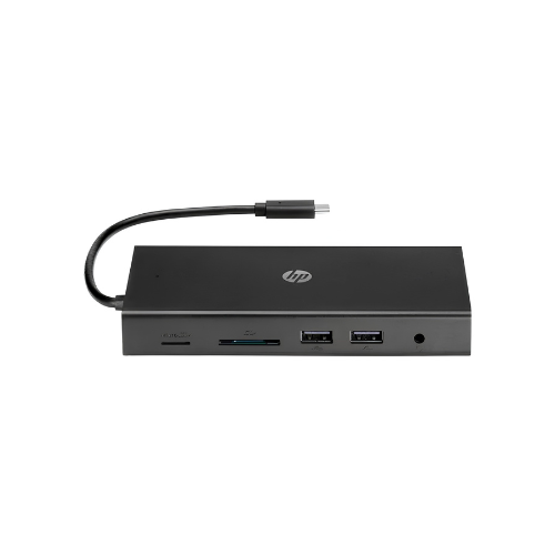 HP 11-in-1 Travel USB-C Multi Port Hub – HDMI + VGA + RJ45 + USB + Audio + SD | Official HP Hub Kenya