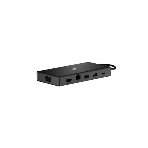 HP 11-in-1 Travel USB-C Multi Port Hub – HDMI + VGA + RJ45 + USB + Audio + SD | Official HP Hub Kenya