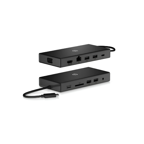 HP 11-in-1 Travel USB-C Multi Port Hub – HDMI + VGA + RJ45 + USB + Audio + SD | Official HP Hub Kenya