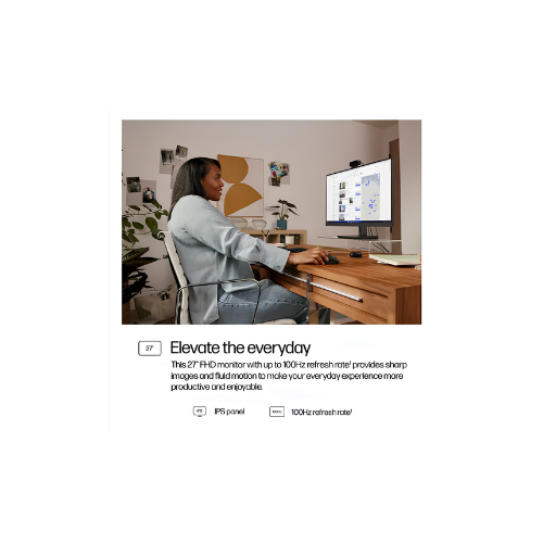 HP Series 3 Pro 21.45" FHD Monitor – VGA & HDMI – Business Ready