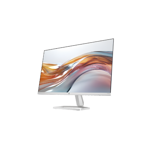 HP 524sw Series 5 23.8" FHD White Monitor – VGA & HDMI – Stylish Home Office