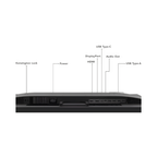 Lenovo L32p-30 31.5" 4K UHD Monitor + Built-in Webcam – USB-C, HDMI, DisplayPort
