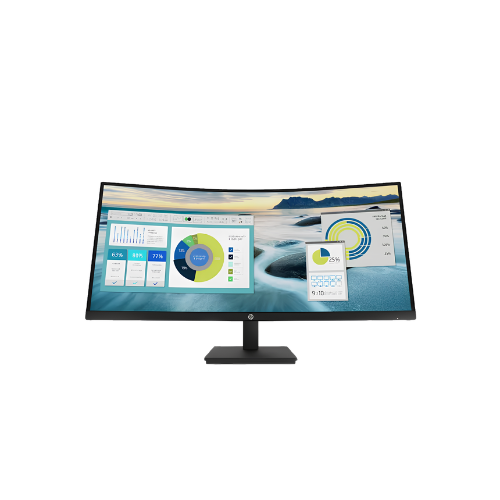 HP P34hc G4 34" WQHD USB-C Curved Ultrawide Monitor – Speakers, Height Adjustable