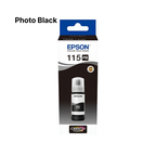 Epson 115 EcoTank Photo Ink Bottle 70ml – Black, Photo Black, Cyan, Magenta, Yellow & Grey