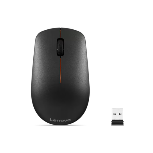 Lenovo 400 Wireless Mouse – Full-Size, 1600 DPI | Reliable Daily Driver for Students & Professionals