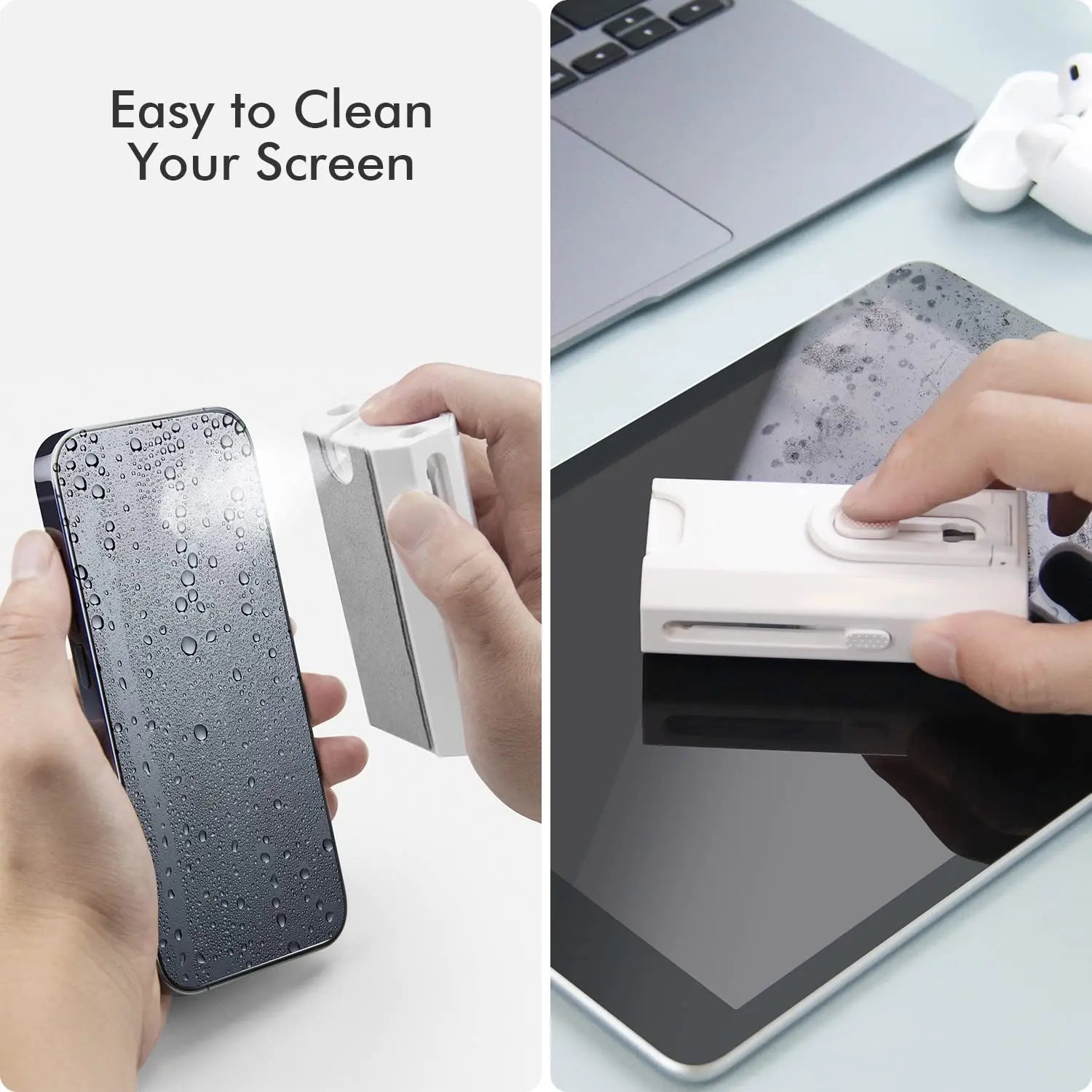 8-in-1 Tech Cleaning Kit – Keyboard, Earbuds & Screen Cleaning Tool for Laptops & Phones