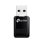 TP-Link TL-WN823N USB WiFi adapter in black with model and certification details