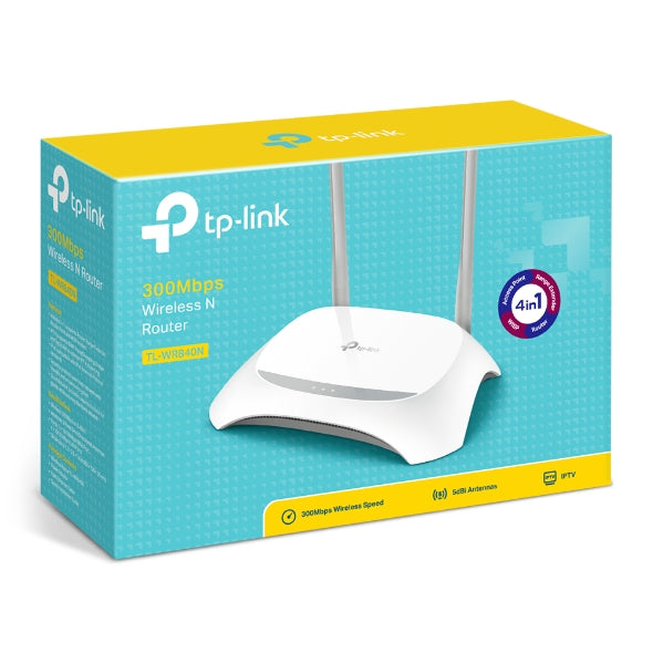 TP-Link TL-WR840N Router – 300Mbps Wi-Fi - BROMY