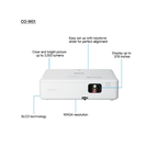 EPSON CO-W01 Projector – WXGA 3LCD, 3,000 Lumens