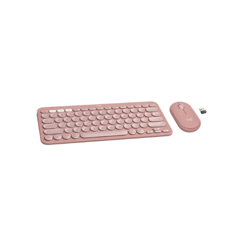 Logitech Pebble 2 Combo – Bluetooth Keyboard & Mouse | Slim, Silent, Stylish