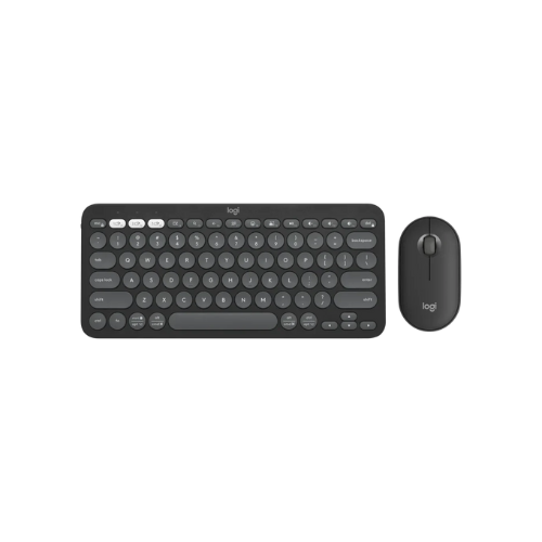 Logitech Pebble 2 Combo – Bluetooth Keyboard & Mouse | Slim, Silent, Stylish