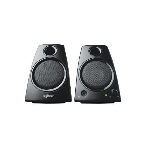 Logitech Z130 Stereo Speakers – Rich Audio with 3.5mm Input for PC, Laptop & More - BROMY