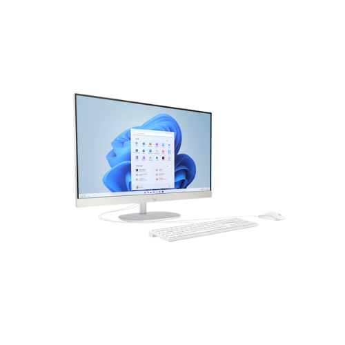 HP All-in-One 24-cr0041ny PC – 23.8" FHD IPS, Intel Core i7-1355U, 16GB RAM, 512GB SSD (Shell White)
