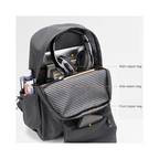 Travel Laptop Backpack – Anti-Theft, Water-Resistant, USB Port – Fits 15.6" Laptop - BROMY