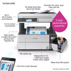 Epson EcoTank L6490 – A4 Wi-Fi Multifunction Printer with Fax