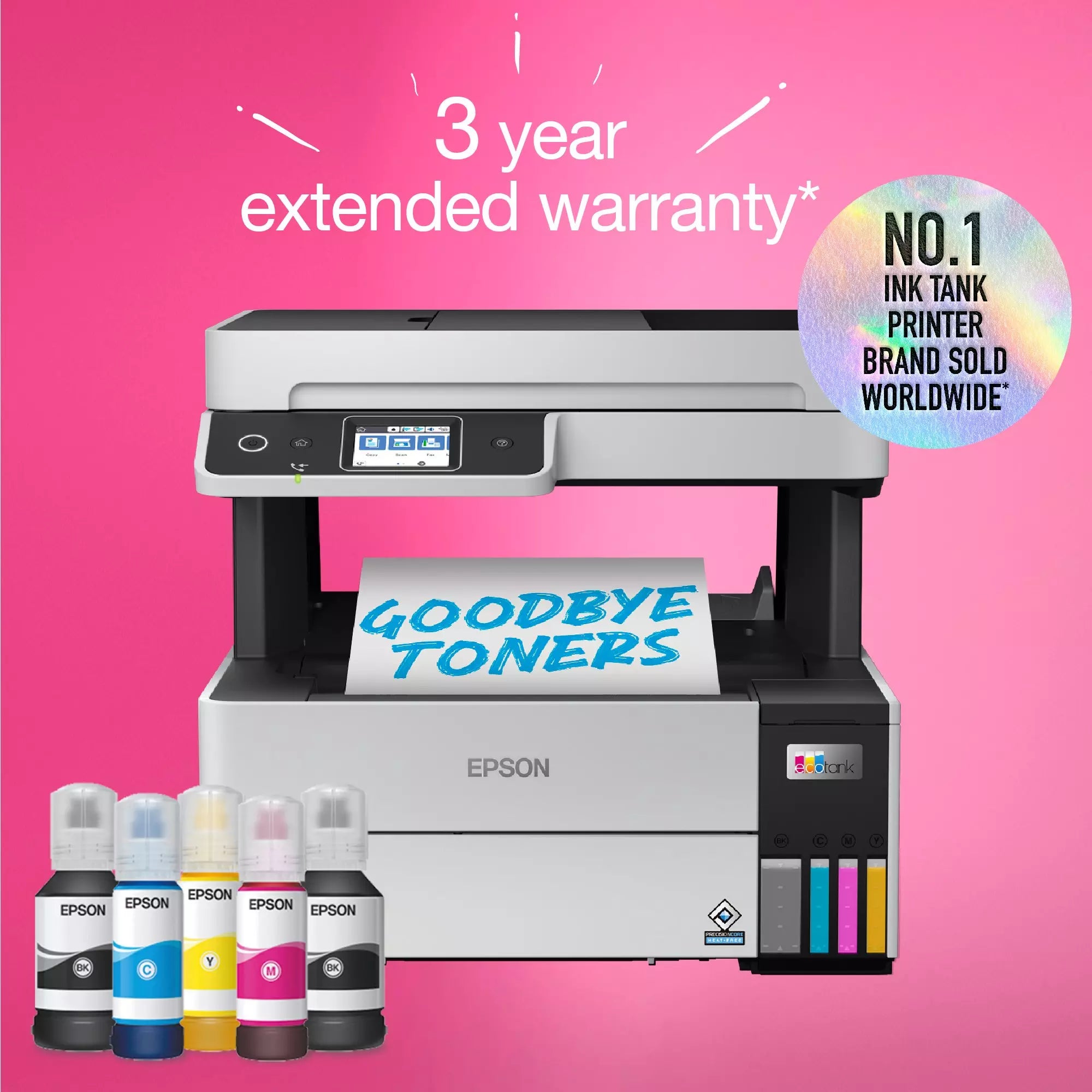 Epson EcoTank L6490 – A4 Wi-Fi Multifunction Printer with Fax