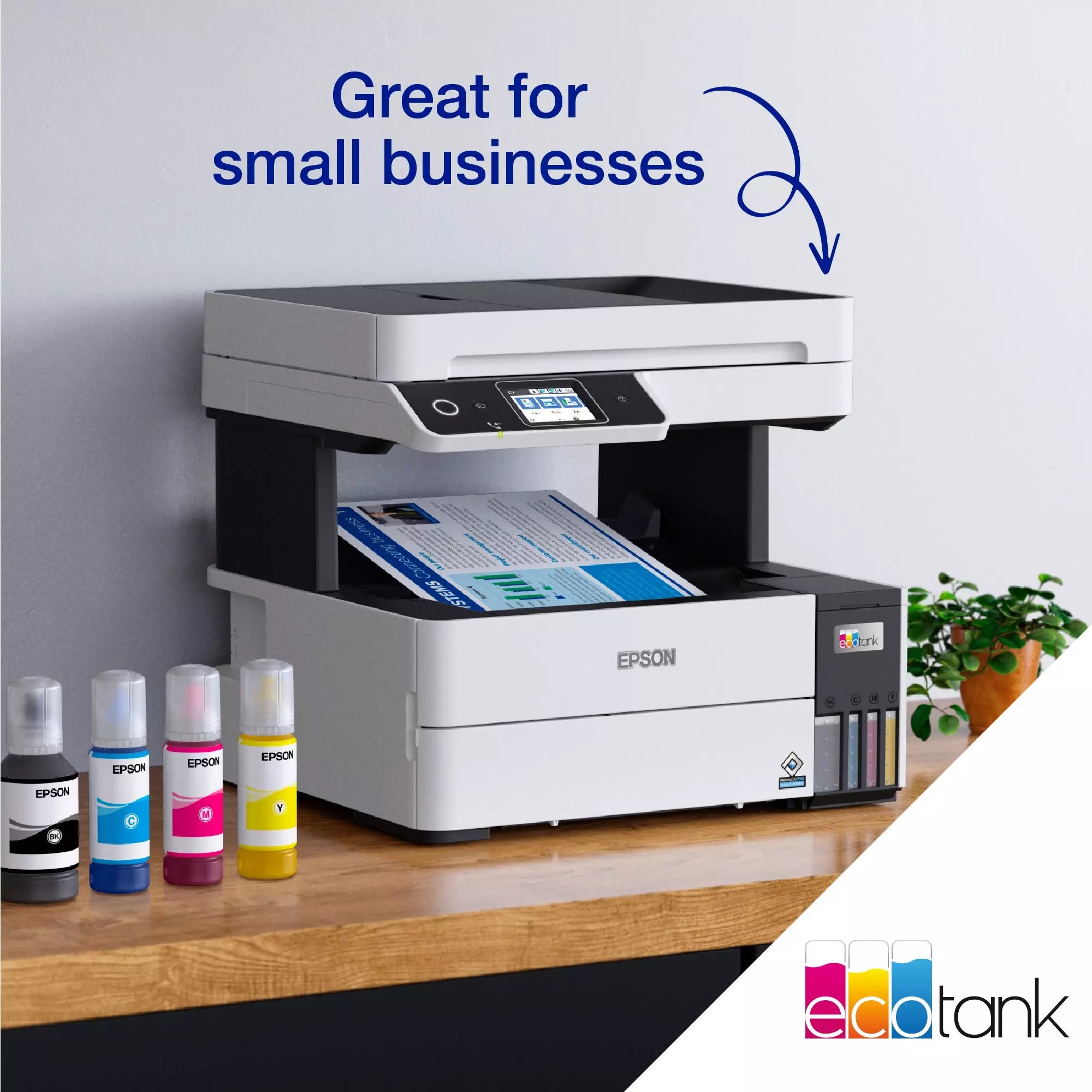 Epson EcoTank L6490 – A4 Wi-Fi Multifunction Printer with Fax