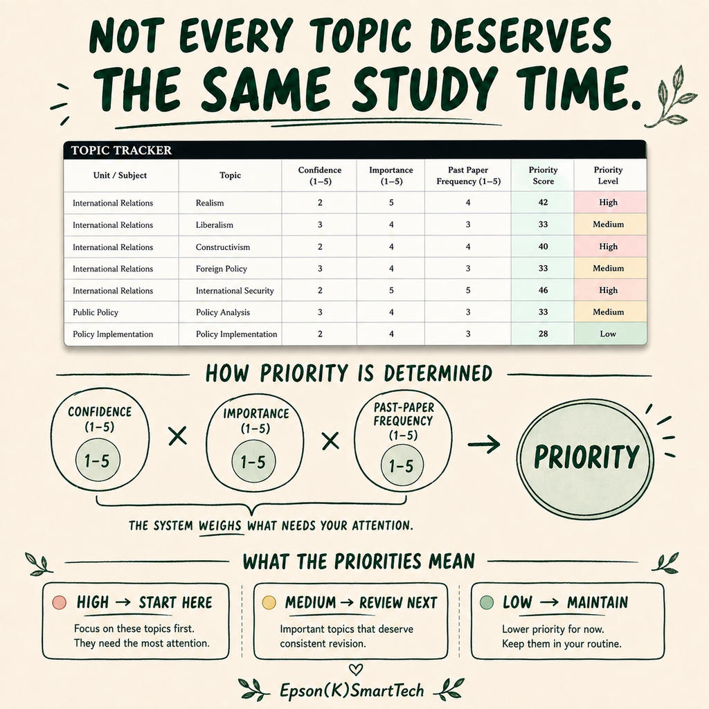 Exam Command Center — Exam Tracker, Study Planner & Revision Tracker for Students