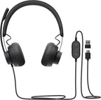 Logitech Zone Wired Headset (Teams Version) – Advanced Noise Cancellation | Microsoft Teams Certified for Corporate Use