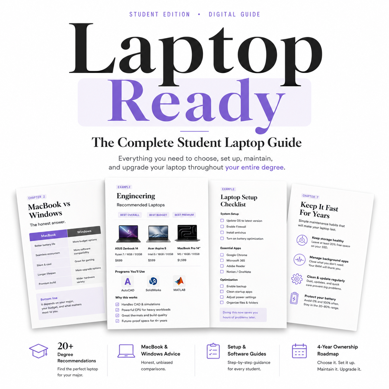 Laptop Ready — The Complete Student Laptop Guide