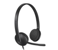 Logitech H340 USB Stereo Headset – Plug & Play, Noise-Canceling Mic, Clear Audio - BROMY