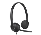 Logitech H340 USB Stereo Headset – Plug & Play, Noise-Canceling Mic, Clear Audio - BROMY