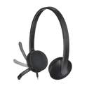 Logitech H340 USB Stereo Headset – Plug & Play, Noise-Canceling Mic, Clear Audio - BROMY