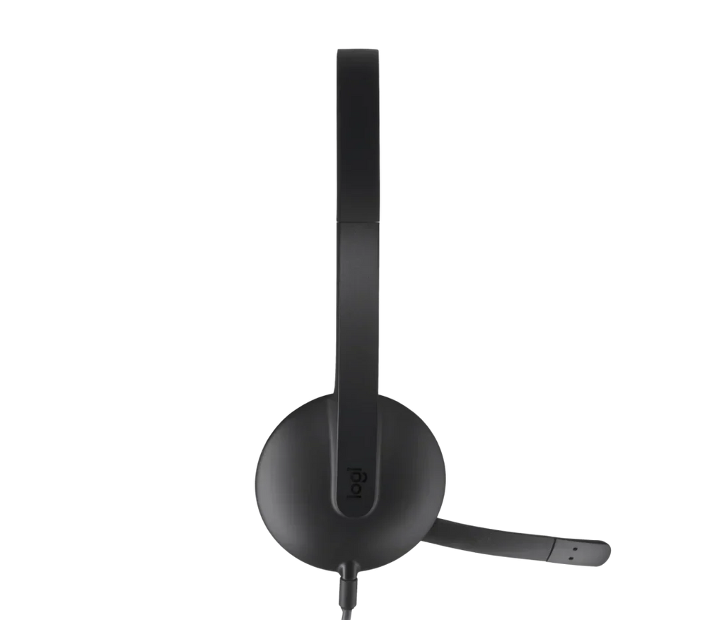 Logitech H340 USB Stereo Headset – Plug & Play, Noise-Canceling Mic, Clear Audio - BROMY