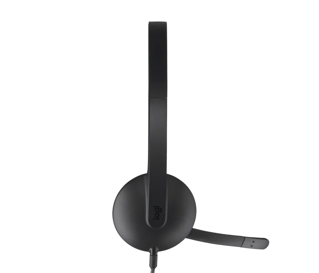 Logitech H340 USB Stereo Headset – Plug & Play, Noise-Canceling Mic, Clear Audio - BROMY