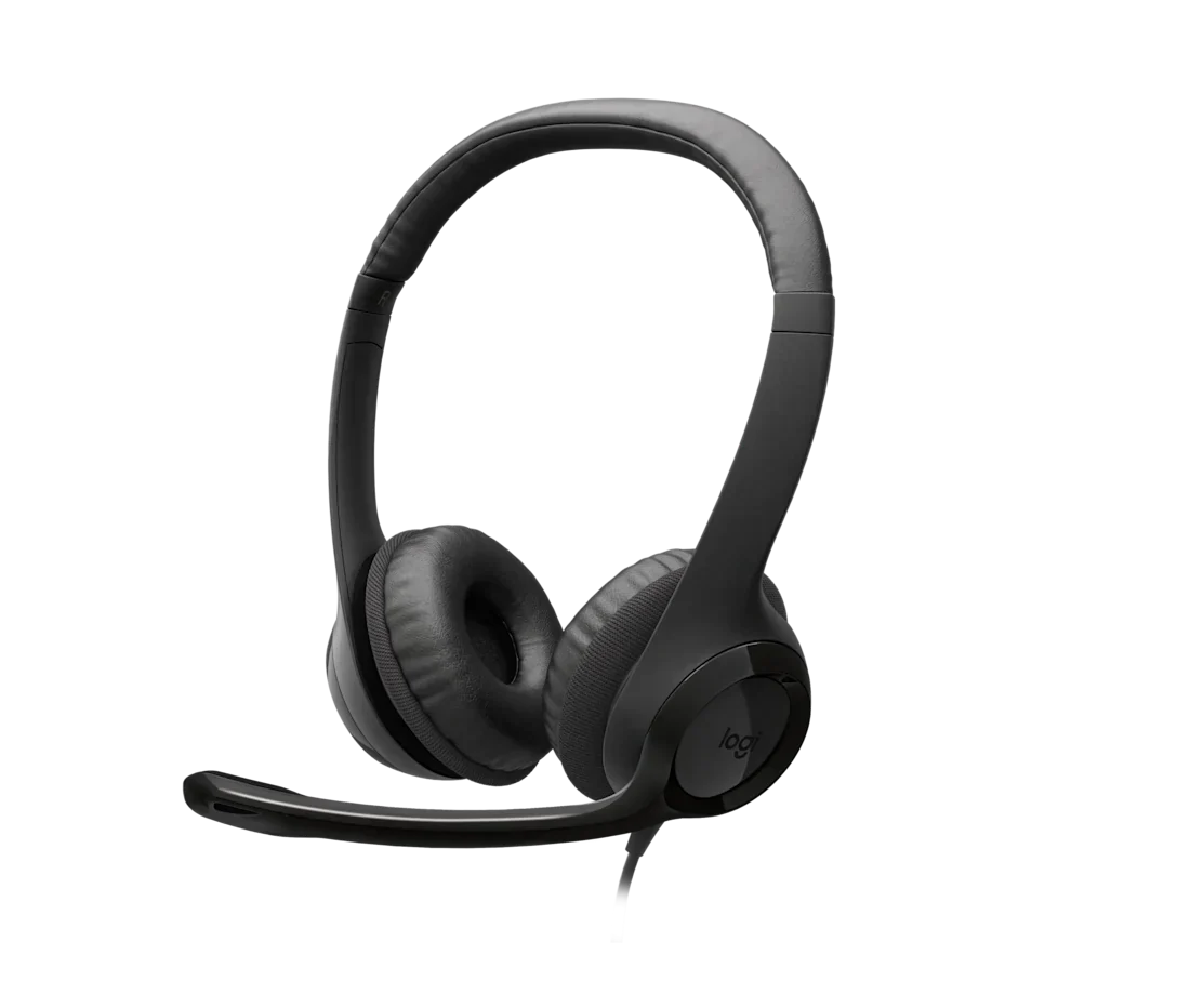 Logitech H390 USB Headset – Premium Comfort, Digital Sound & Noise-Canceling Mic - BROMY