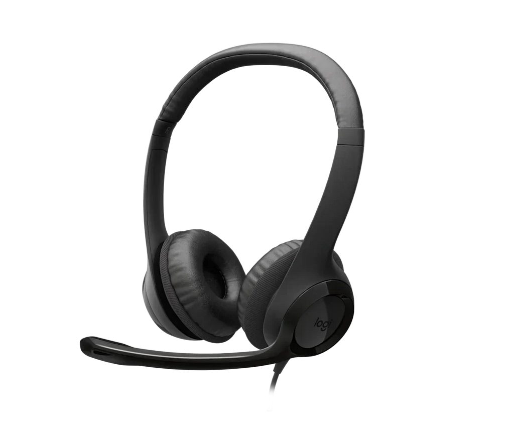 Logitech H390 USB Headset – Premium Comfort, Digital Sound & Noise-Canceling Mic - BROMY