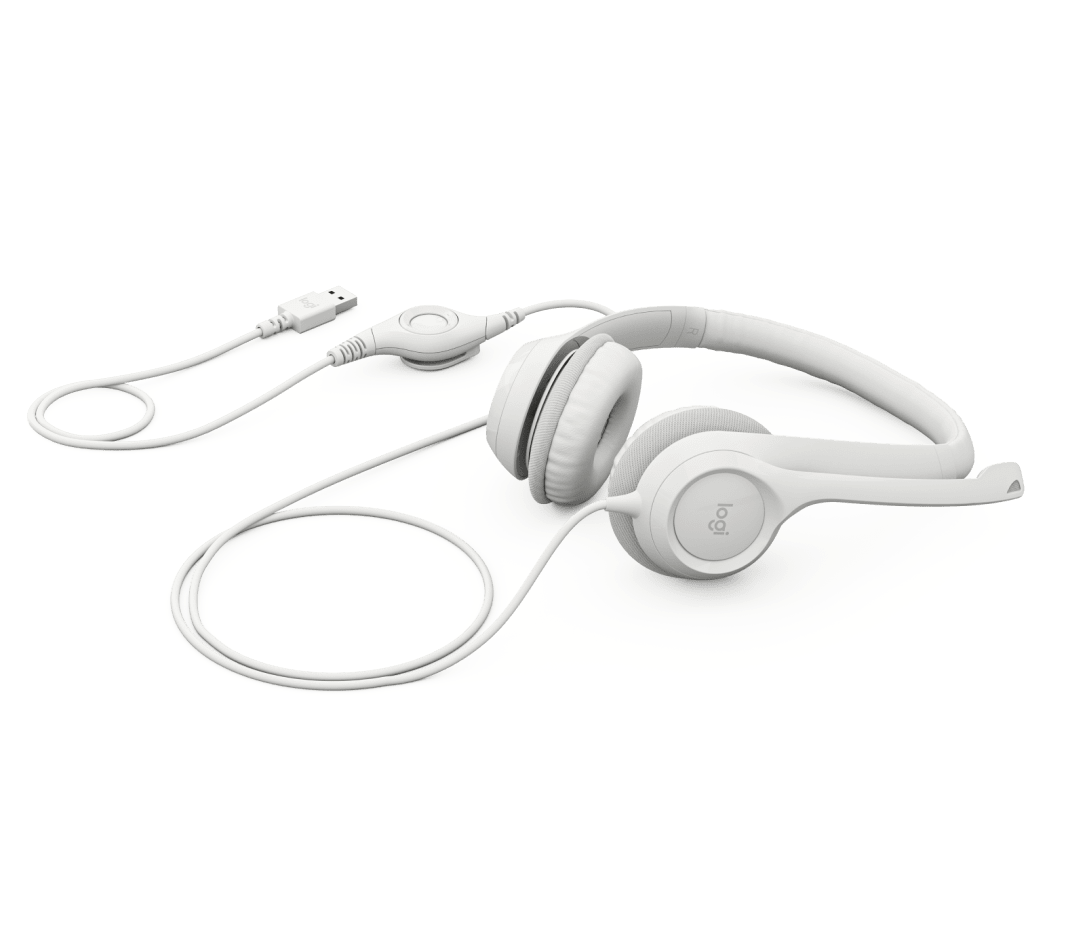 Logitech H390 USB Headset – Premium Comfort, Digital Sound & Noise-Canceling Mic - BROMY
