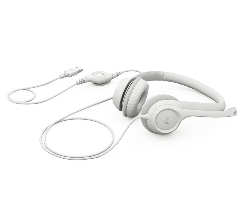 Logitech H390 USB Headset – Premium Comfort, Digital Sound & Noise-Canceling Mic - BROMY