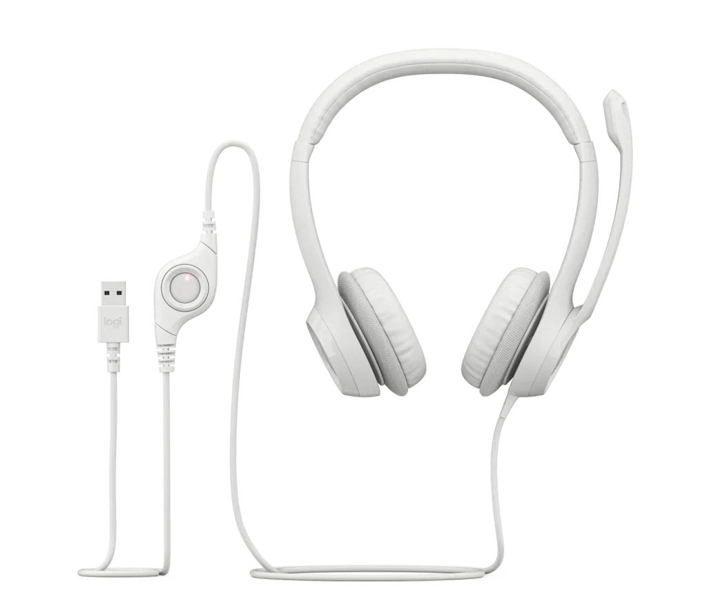Logitech H390 USB Headset – Premium Comfort, Digital Sound & Noise-Canceling Mic - BROMY