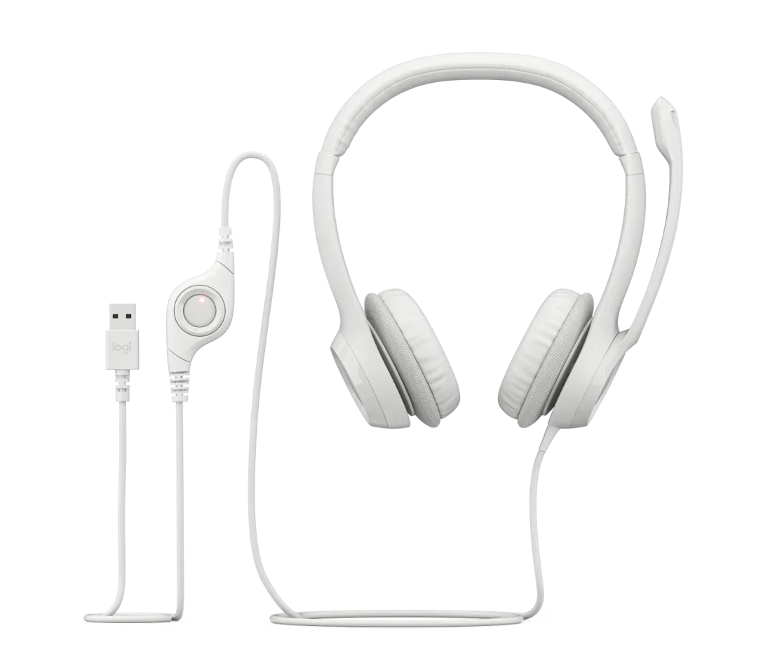 Logitech H390 USB Headset – Premium Comfort, Digital Sound & Noise-Canceling Mic - BROMY