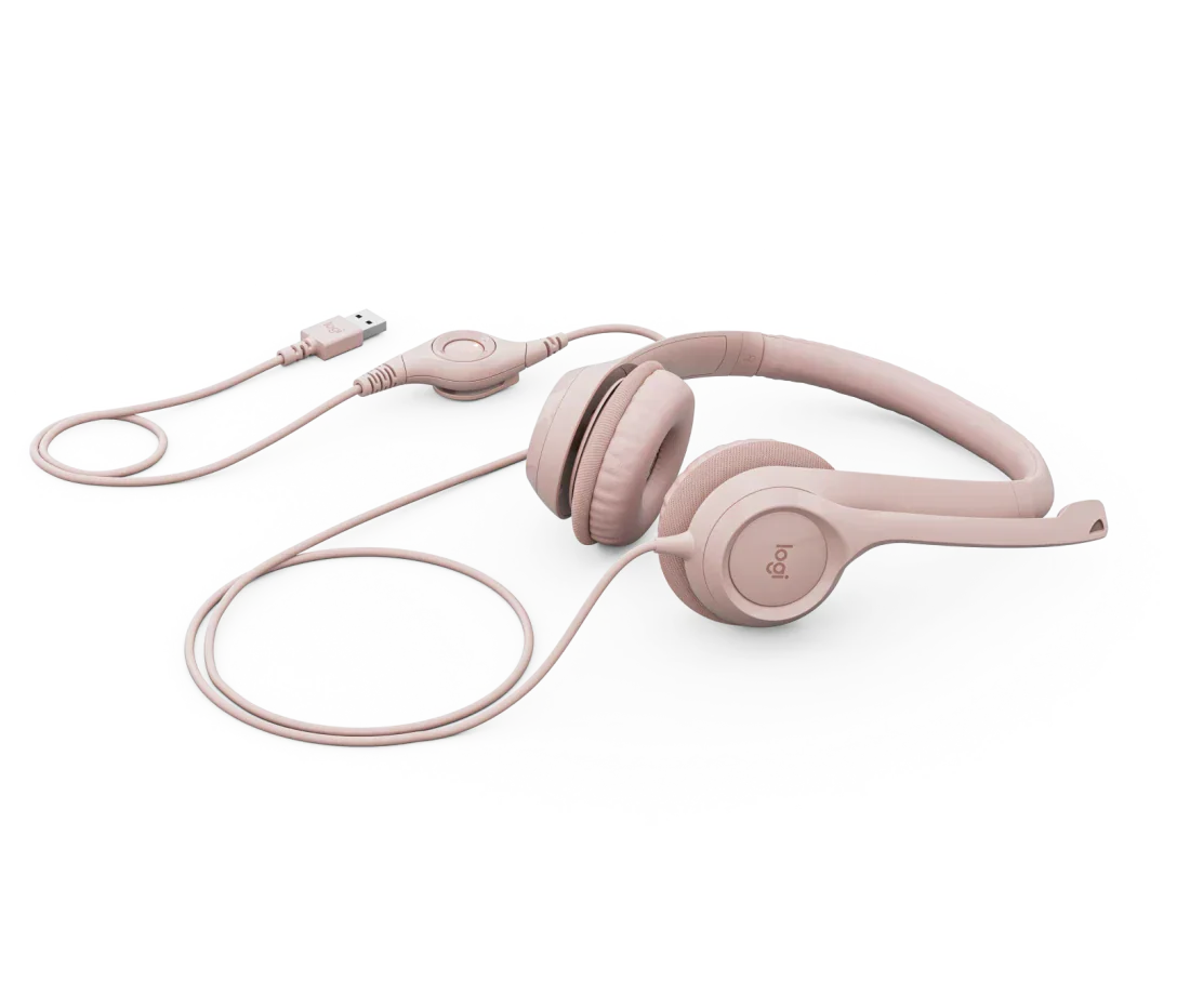 Logitech H390 USB Headset – Premium Comfort, Digital Sound & Noise-Canceling Mic - BROMY
