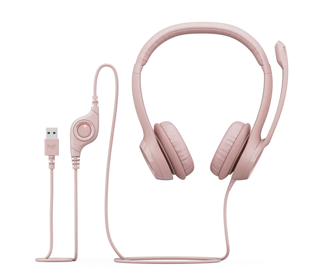 Logitech H390 USB Headset – Premium Comfort, Digital Sound & Noise-Canceling Mic - BROMY