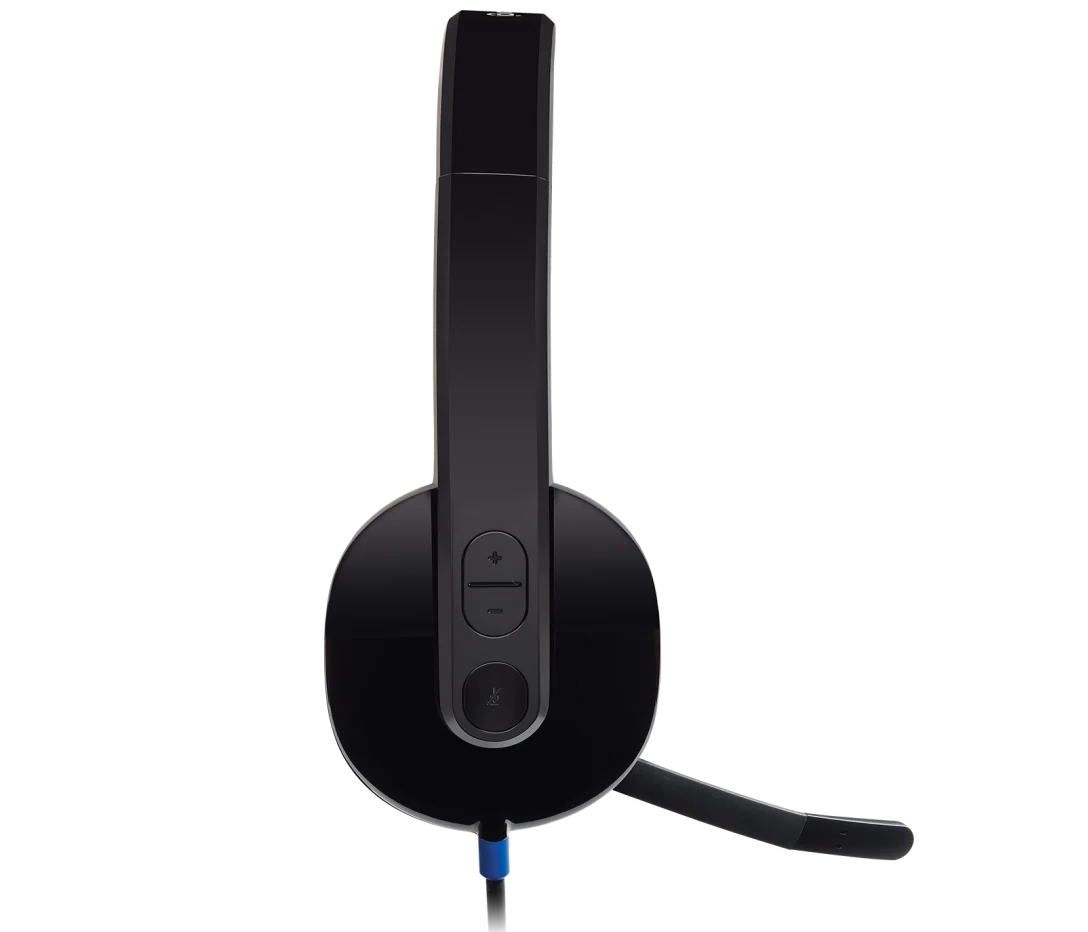 Logitech H540 USB Headset – Premium Stereo Sound & On-Ear Controls - BROMY