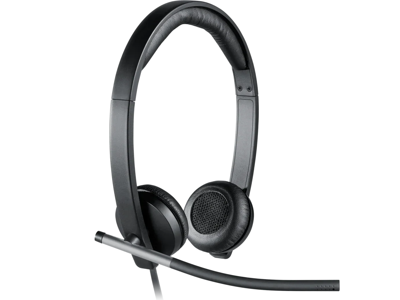 Logitech H650e USB Stereo Headset – Pro-Level Audio, Noise-Canceling Mic & Inline Controls - BROMY