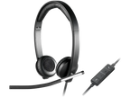 Logitech H650e USB Stereo Headset – Pro-Level Audio, Noise-Canceling Mic & Inline Controls - BROMY