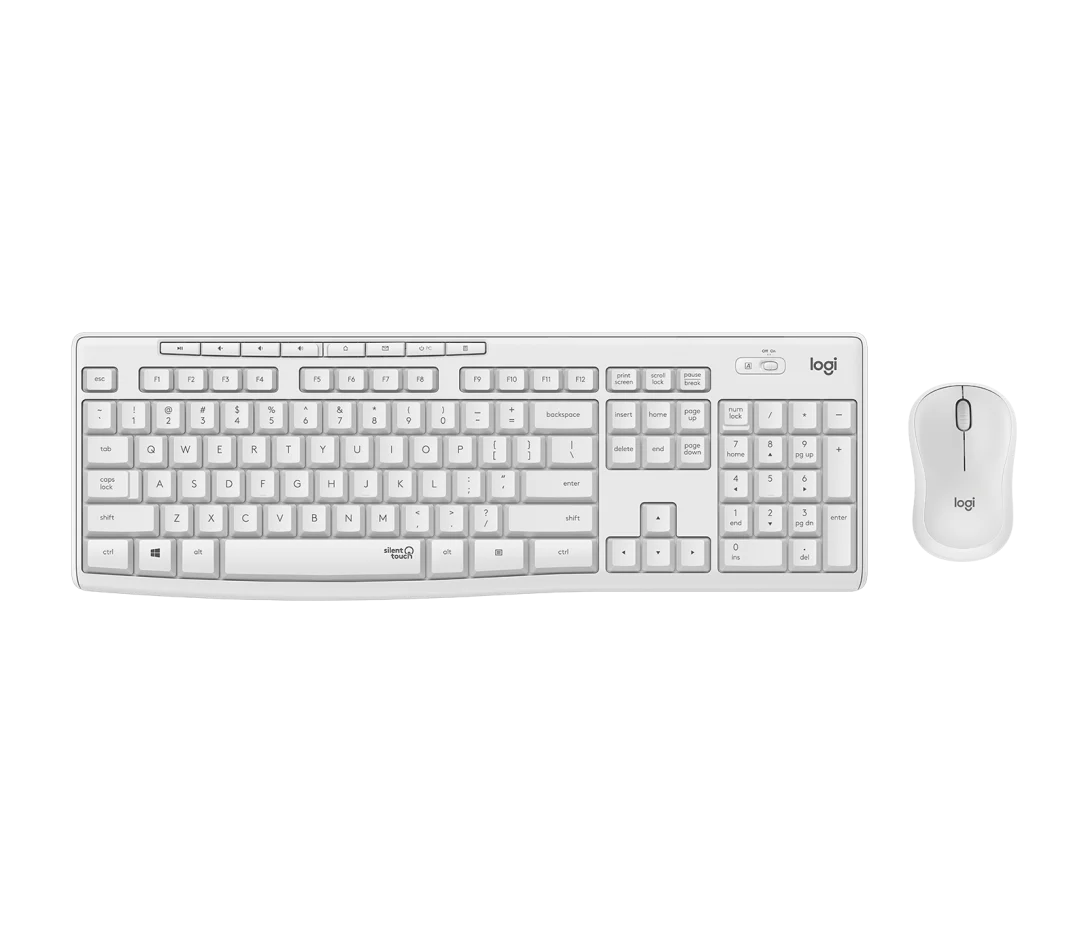 Logitech MK295 Wireless Keyboard and Mouse Combo – Silent, Reliable & Comfortable - BROMY